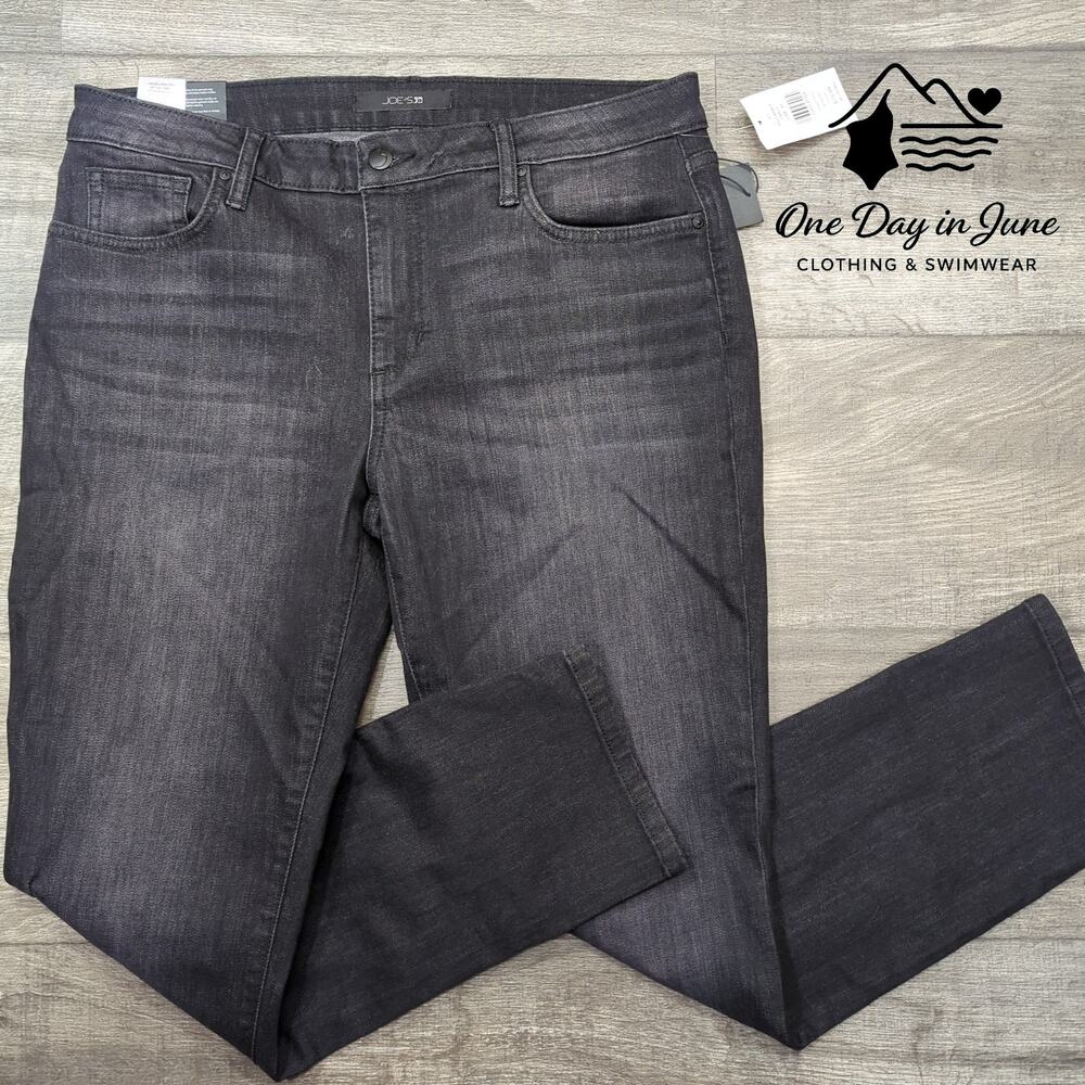 Joe's Jeans Boyfriend Slim Flawless Black Jeans NWT Size 31 (12)